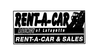 RENT-A-CAR AGENCY OF LAFAYETTE RENT-A-CAR & SALES