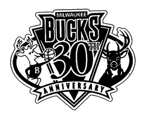 MILWAUKEE BUCKS 30TH ANNIVERSARY B