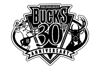 MILWAUKEE BUCKS 30TH ANNIVERSARY B