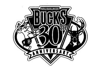 MILWAUKEE BUCKS 30TH ANNIVERSARY B