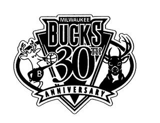 MILWAUKEE BUCKS 30TH ANNIVERSARY B