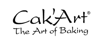 CAK'ART THE ART OF BAKING