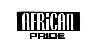 AFRICAN PRIDE