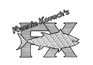 RONNIE KOVACH'S FX