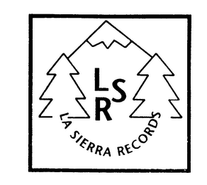 LSR LA SIERRA RECORDS