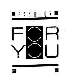 FASHION FOR YOU