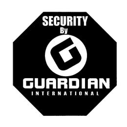 SECURITY BY GUARDIAN INTERNATIONAL