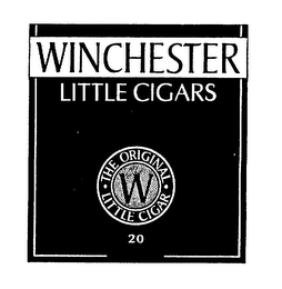 WINCHESTER LITTLE CIGARS W THE ORIGINAL LITTLE CIGAR 20