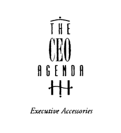 THE CEO AGENDA EXECUTIVE ACCESSORIES
