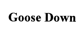 GOOSE DOWN