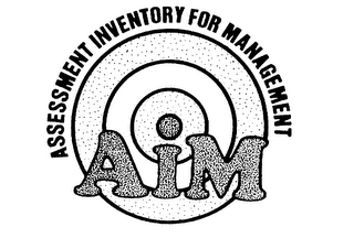 AIM ASSESSMENT INVENTORY FOR MANAGEMENT