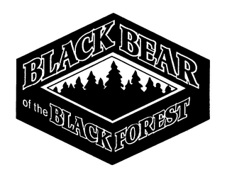 BLACK BEAR OF THE BLACK FOREST