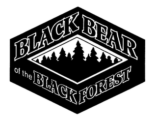 BLACK BEAR OF THE BLACK FOREST