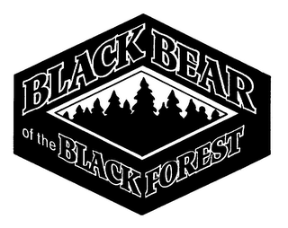 BLACK BEAR OF THE BLACK FOREST