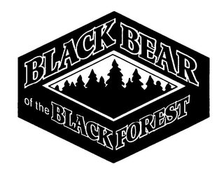 BLACK BEAR OF THE BLACK FOREST