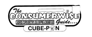 THE CONSUMERWI$E GUIDE.... CLASSIFIEDS, COUPON DIRECTORY, LOCAL SHOPPING & CONSUMER GUIDE CUBE-PON