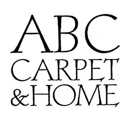 ABC CARPET & HOME