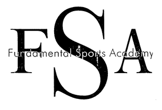FSA FUNDAMENTAL SPORTS ACADEMY