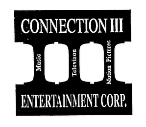 CONNECTION III ENTERTAINMENT CORP. MUSIC TELEVISION MOTION PICTURES