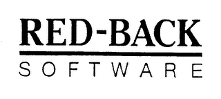 RED-BACK SOFTWARE