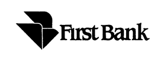 FIRST BANK