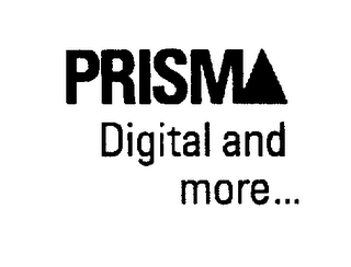 PRISM DIGITAL AND MORE ...