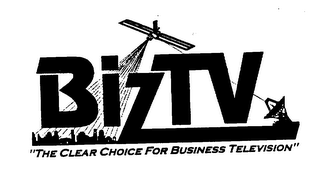 BIZTV "THE CLEAR CHOICE FOR BUSINESS TELEVISION"