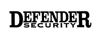 DEFENDER SECURITY