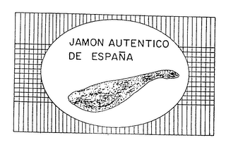 JAMON AUTENTICO DE ESPANA