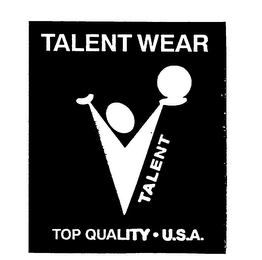 TALENT WEAR TALENT TOP QUALITY U.S.A.