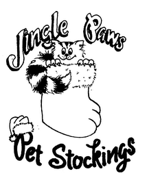 JINGLE PAWS PET STOCKINGS