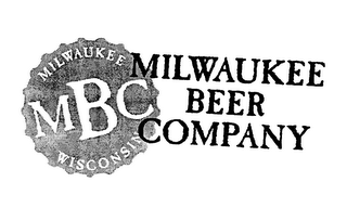 MBC MILWAUKEE WISCONSIN MILWAUKEE BEER COMPANY