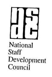 NSDC NATIONAL STAFF DEVELOPMENT COUNCIL