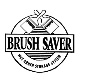 BRUSH SAVER WET BRUSH STORAGE SYSTEM