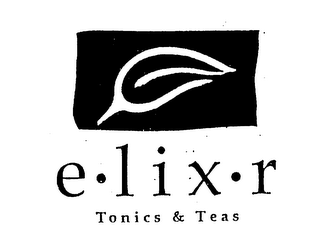 E LIX R TONICS & TEAS