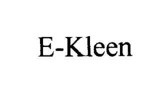 E-KLEEN