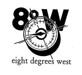 8°W EIGHT DEGREES WEST NESW