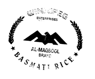 WINNIPEG ENTERPRISES AM AL-MAQBOOL BRAND BASMATI RICE