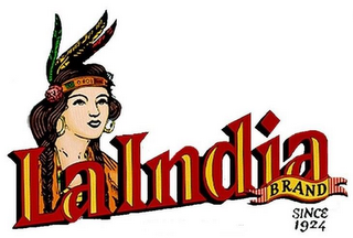 LA INDIA BRAND SINCE 1924 KEEP FRESH.