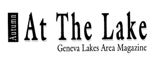 AUTUMN AT THE LAKE GENEVA LAKES AREA MAGAZINE