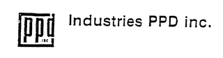 PPD INC INDUSTRIES PPD INC.