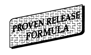 PROVEN RELEASE FORMULA