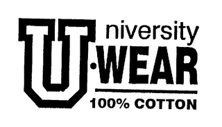 UNIVERSITY WEAR 100% COTTON