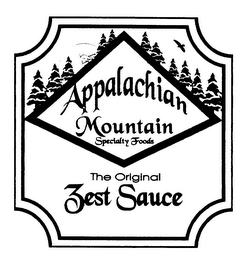 APPALACHIAN MOUNTAIN SPECIALTY FOODS THE ORIGINAL ZEST SAUCE
