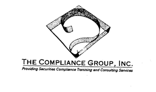 THE COMPLIANCE GROUP, INC. PROVIDING SECURITIES COMPLIANCE TRAINING AND CONSULTING SERVICES