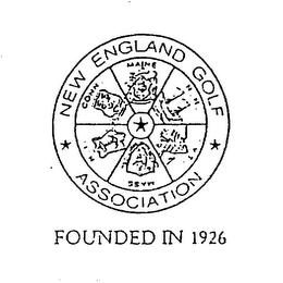 NEW ENGLAND GOLF ASSOCIATION MAINE N.H. VT. MASS. R.I. CONN. FOUNDED IN 1926