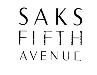 SAKS FIFTH AVENUE