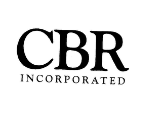 CBR INCORPORATED