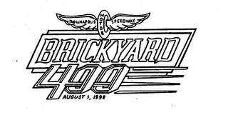 INDIANAPOLIS MOTOR SPEEDWAY BRICKYARD 400 AUGUST 1, 1998