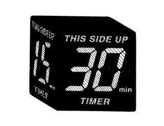 THIS SIDE UP 15 MIN TIMER THIS SIDE UP 30 MIN TIMER